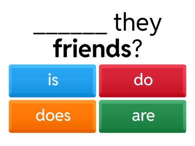 Present Simple [do/does; be] (quiz)