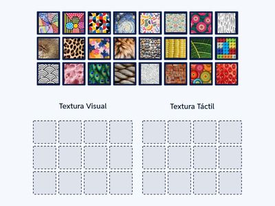 Texturas Visuales y Táctiles