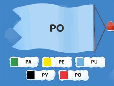 Czytanie met. sylabową PA,PE,PO...