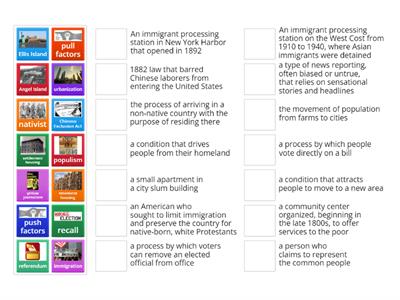 Immigration & Urbanization