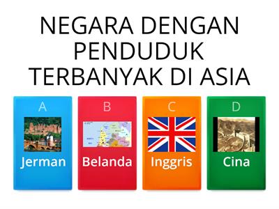 Benua - benua di Dunia soal kelas 9