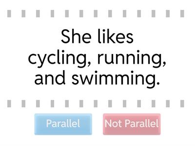 IG5B - Parallel / Not Parallel