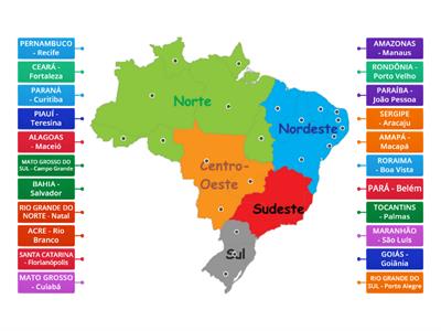 Mapa do Brasil