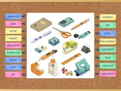 School Stationery Tools