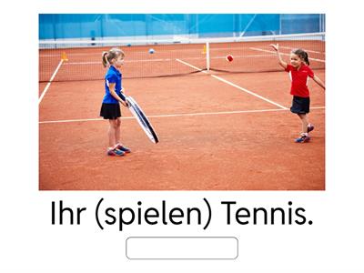 Was machen wir in der Schule? (раскрыть скобки, написать ответ)