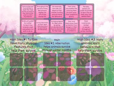 Main Idea and Supporting Details