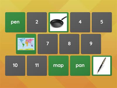 CVC - p, n, m ,s, t, a, e ,a, i