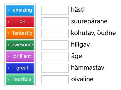 UNIT 4 - adjectives1