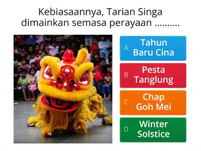 Tarian Singa - PJPK Tingkatan 4