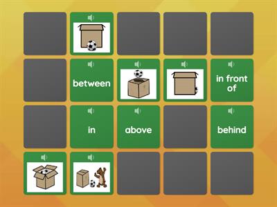 PE Prepositions - Where is the ball?