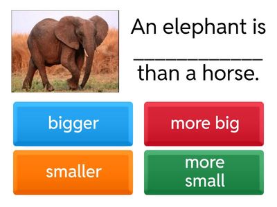 Comparative Adjectives