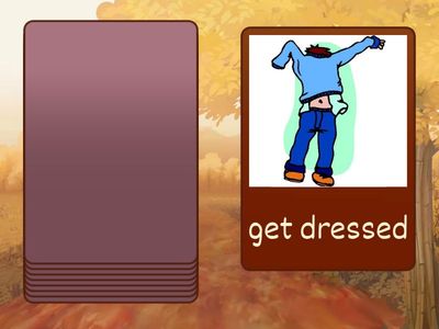 In the Morning - Speaking Cards