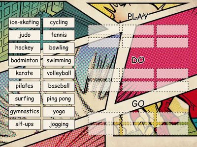 GROUP 5 SPORTS: PLAY, DO, OR GO?