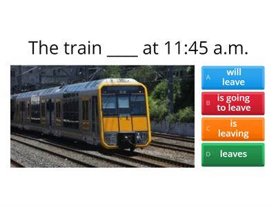  Ways of expressing future