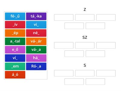 s-z-sz differenciálás