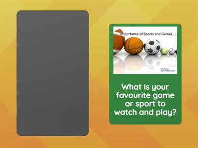 Introduction Questions