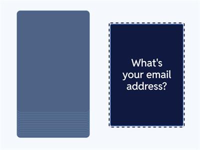 Speaking cards (beginner) 