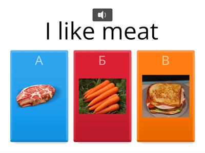  Food Beehive starter Unit 4 I like