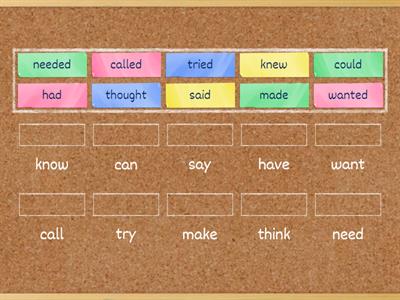 New verbs 