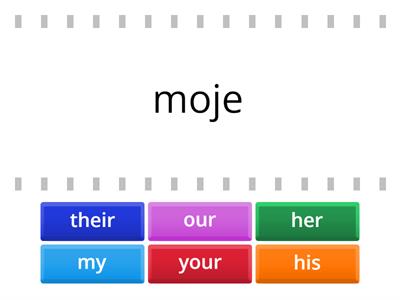 Possessive pronouns 2