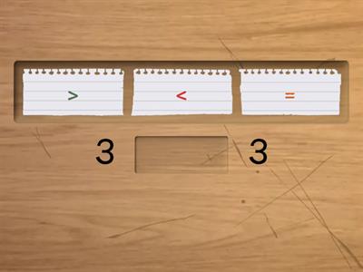 1. 10以內比大小