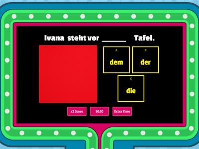 Präpositionen mit Dativ