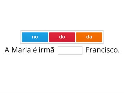 Da/Do ou Na/No