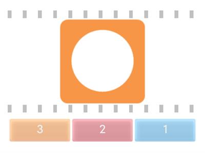  Numicon Number Recognition 1-3 Find the Match