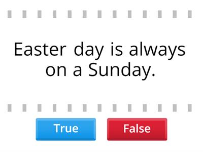 Easter quiz