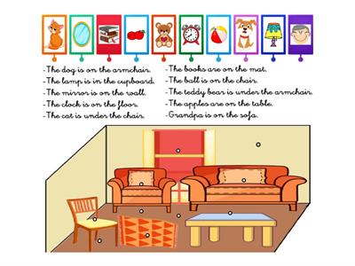 on-in-under. Reading.