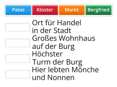 Personen und Orte im Mittelalter