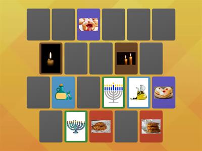 HANNUKAH MEMORY GAME