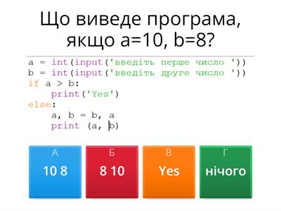 Повторюємо розгалуження Python