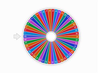 MIsc. Numbers for picking randomly