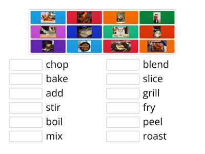 Gateway A2 Unit 6 Cooking Verbs