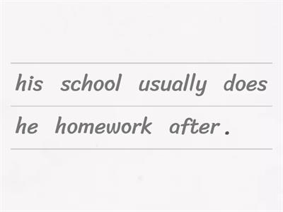 E_5 Adverbs of frequency