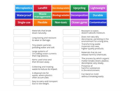 ESL TEENS - Plastic in our world 