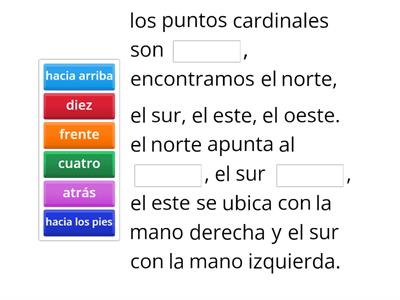 Puntos cardinales 