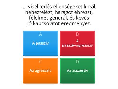 Szkese - asszertivitás