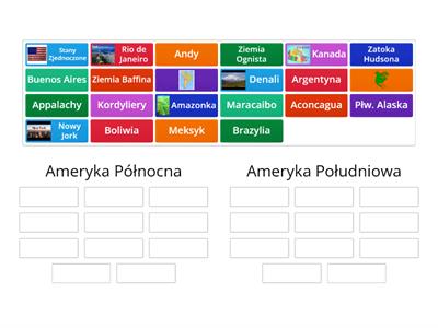  Ameryka Północna, czy Ameryka Południowa?