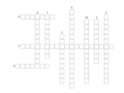 Natural Selection Crossword