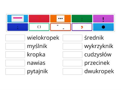 Znaki interpunkcyjne