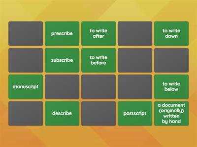 Q4 W5 Root scrib and script