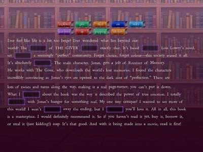 The Giver: A Real Feel-Trip