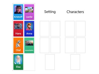 Characters vs. Setting