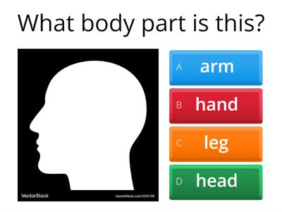 1R: Body Parts Quiz