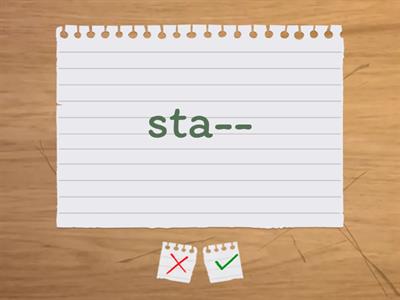 Spelling with /k/ sound