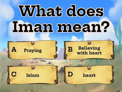 The pillars of Iman 