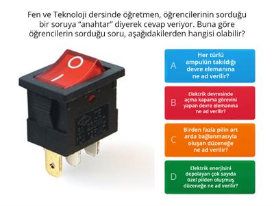 4. sınıf basit Elektrik Devreleri 