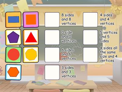 2D Shape Attribute Match